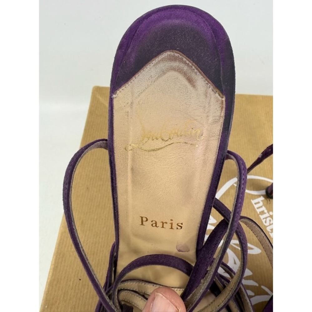 Christian Louboutin Purple Heels - Picture 7 of 16